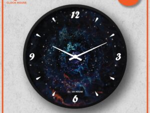 Clock House BD Artistic Wall Clock Multicolor