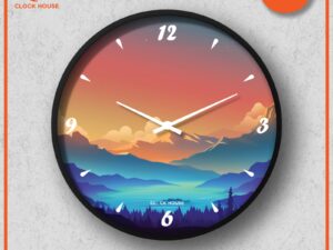 Clock House BD Artistic Wall Clock Multicolor