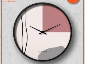 Clock House BD Artistic Wall Clock Multicolor