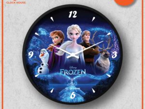 Clock House BD Frozen Wall Clock Multicolor