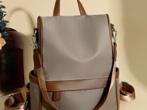 New Design Women’s Waterproof Anti-Theft Backpack (Coffee)