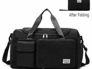 Men’s PU Leather Shoulder Bag (Black Shape)