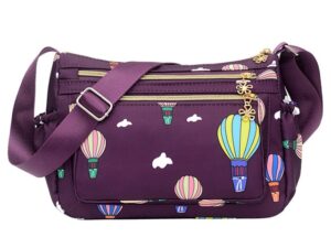 Korean Sports Travel Shoulder Bag (Purple Colour)