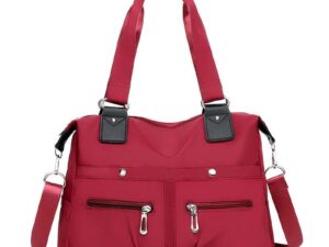 Women’s Handbag Solid (Red Colour)