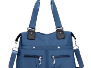Women’s Handbag Solid (Blue Colour)