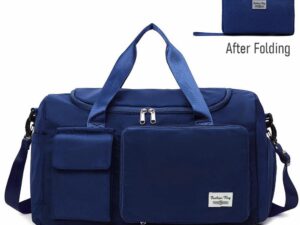 Fashionable Large Capacity Travel & Gym Bag (Blue)