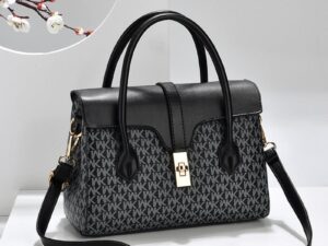 Newest High Quality MK Design American Bag Luxury Women’s Handbags (Black)