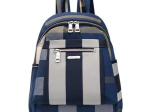 Nylon Backpack Durable Waterproof Casual Shoulder Bag (Blue Colour)