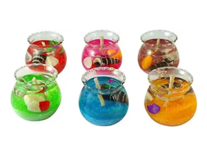 Jelly Candle Multicolor – 6pcs