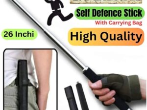 Metal Extendable Self-Defense Stick with Bag