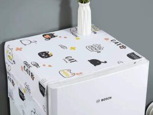 Dustproof Fridge Cover – Multifunctional Waterproof Refrigerator Cover with Storage Bags
