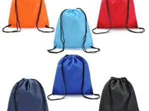 Lightweight Drawstring Backpack for Men and Women | Sports Fitness Outdoor Leisure Zipper Bag