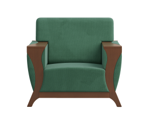 Regal Single Sofa – ROME-SSC-347-3-1-20 (Fabric-2156)