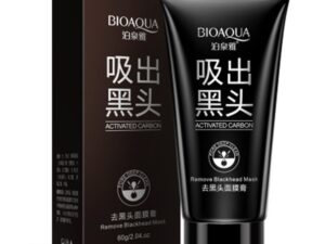 Bioaqua Blackhead Deep Cleansing Purifying Peel Acne Pimples Remover Black Mud Mask - 60g