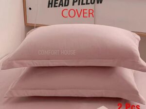 Standard Size Pillow Cover Light Pink