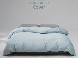 Comfort House Light Luxury Hotel-Style 100% Long-Staple Cotton Quilt Cover with Zipper