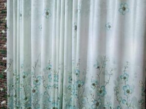 Home Tex Curtains for Door and Window (5 Kuchi Porda) – 84x48 Inch