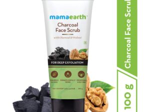🌿 Mamaearth Charcoal Face Scrub – 100g