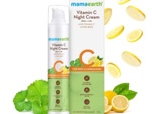 Mamaearth Vitamin C Night Ointment with Vitamin C & Gotu Kola - 50g