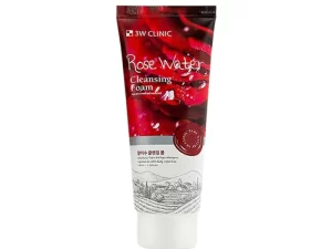 3W Clinic Rose Water Cleansing Foam
