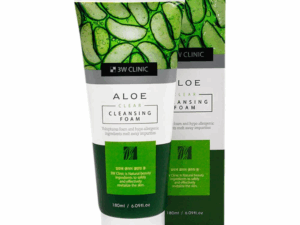 3W Clinic Aloe Clear Cleansing Foam
