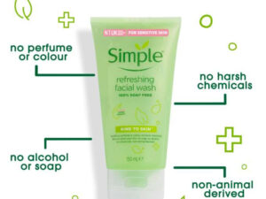 Simple Kind To Skin Refreshing Facial Wash Gel – 150ml (Poland)