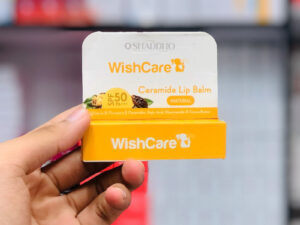 💋 WishCare Ceramide Natural Lip Balm SPF50 – 5g