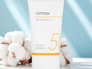 Missha Cotton Sun SPF50+ PA++++ – 50ml