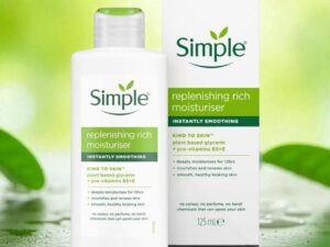 Simple Kind To Skin Replenishing Rich Moisturiser – 125ml