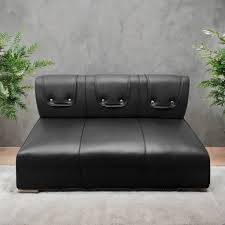 Furniture Plus (FP-M-74) Premium 2+3 Seater Sofa Set – Black