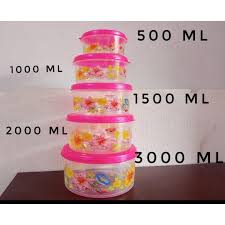 Lira 5 Pcs Plastic Bati Set – Colorful, Durable & Perfect for Everyday Use