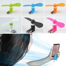 All-in-One OTG Mini Cooling Fan – Type-C, Micro USB & Type-A