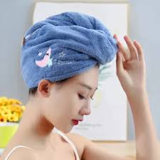 2023 New Fashion Women Magical Microfiber Shower Cap