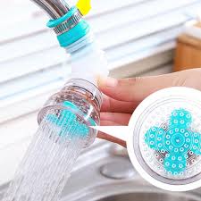 Shower Tap Water Purifier Kitchen Faucet Filter (Color As Per Stock)