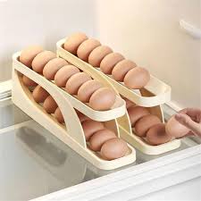 Automatic Roll-Down Double-Layer Egg Dispenser