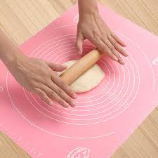 Silicone Mat with Measurements – Baking Mat & Dough Pad with Scales (For Sugar Craft & Fondant)