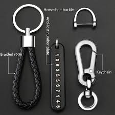 Key Ring for Bikers, Car, Bike, Home & Office – Stylish Multi-Purpose Keychain