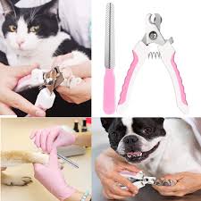 Pet / Dog / Cat Nail Cutter with Clipper – Multicolor