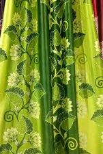 Satin Curtain – Red, Maroon, Golden & White From Golden Plus