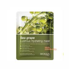 BIOAQUA Sea Grape Lustrous Hydrating Face Mask – 1Pc