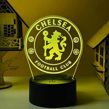 GearUP Acrylic Multicolor Night Lamp – Chelsea F.C.