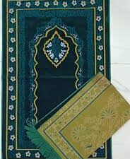 Prayer Mat (Jaynamaz) – Soft Velvet, Made in Turkey From Suba International