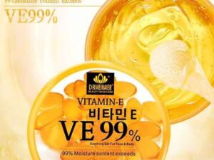 Vitamin E Soothing Gel VE 99% – Face & Body – 300ml