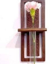 Karigor BD 3-Pcs Test Tube Plant Flower Vase – Wall Hanging Shelf & Floating Hook