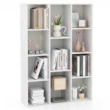 Karigor BD White Bookshelf – Multipurpose Cube Shelf & Open Cabinet