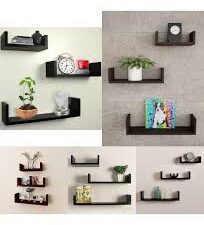 Karigor BD ROCOCO Wall Shelf – Set of 3 Floating Racks for Home Décor & Display