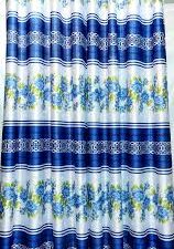 Synthetic Curtain (Porda) – Colour: Blue From Suba International