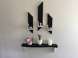 3 Pcs Wall Hanging Floating Shelf with Hooks – Rustic Rope Storage Rack for Home & Office