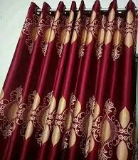 Chinese Synthetic Curtain for Door and Windows, Porda (Parda) - (4 Kuchi - 1 Piece) from Suba International