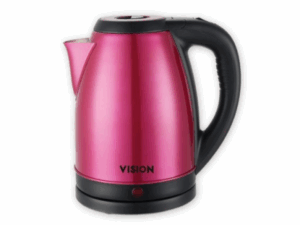 Vision Electric Kettle 2.0L VSN-2017 | Fast Boiling | Stainless Steel Body | Auto Shut-Off | Modern Kitchen Essential